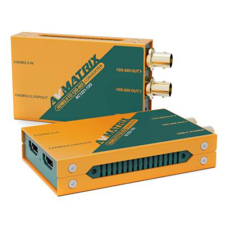 AVMATRIX SC1221-12G - HDMI 2.0 to 12G-SDI 4K Broadcast Signal Converter_1